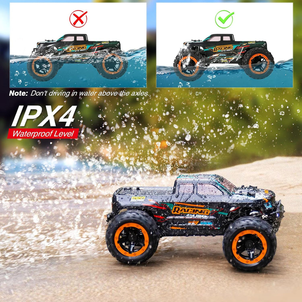 High-Speed Remote Control RC Truck with 2 Rechargeable Batteries V90378