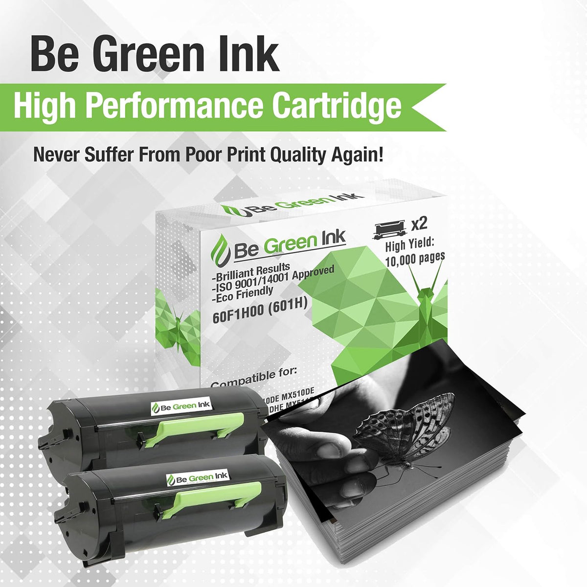Compatible Toner Cartridge 2-Pack High Yield T2014