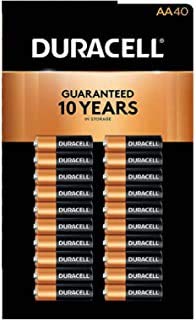 40 Count AA Alkaline Batteries F111