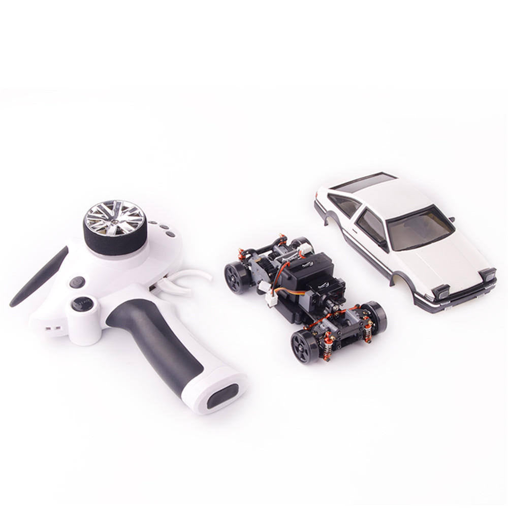 1/28 2.4g 4WD RC Car Touring Drift Vehicle Carbon Fiber Chassis I19898