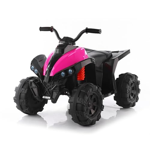 12V Battery Powered Electric Ride On ATV Car with MP3, USB, LED Headlight (Red) X425504