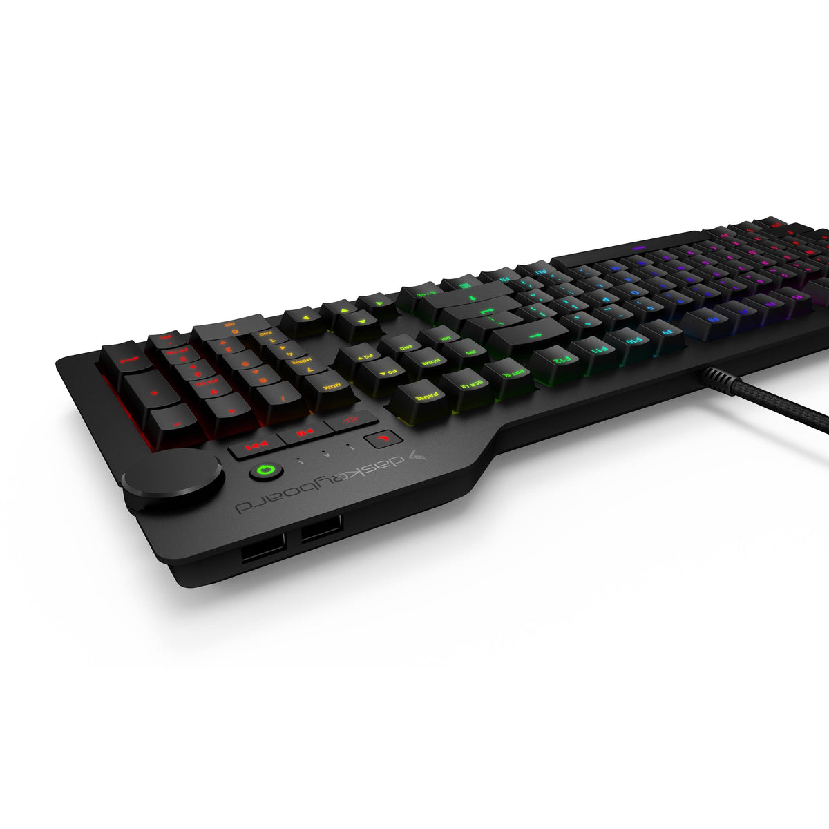 Black Anodized Aluminum Mechanical Keyboard Z475907