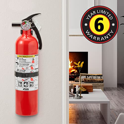1 Pack Red Multi Purpose Fire Extinguisher 1A10BC B1025