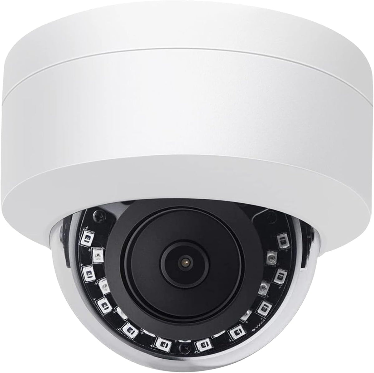 5MP PoE IP Dome Camera with Microphone Night Vision Weatherproof IP66 Wide Angle 2.8mm S8509