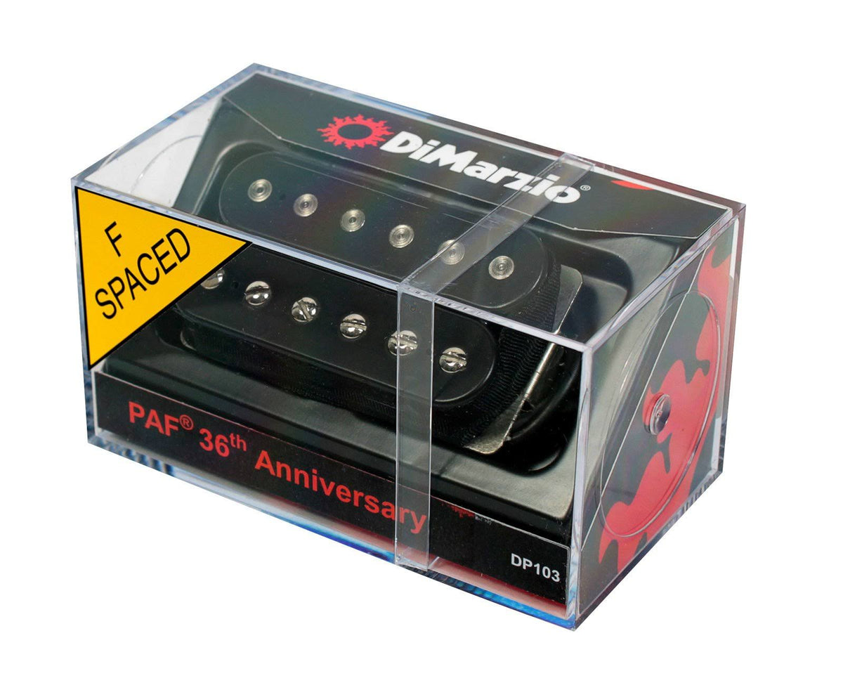 Black F-Spaced Humbucker Guitar Pickup T332215