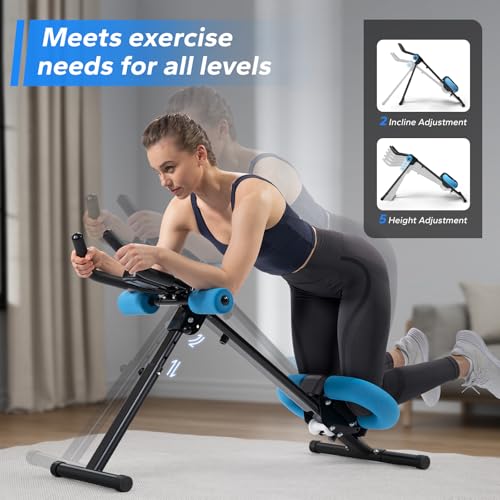 Adjustable Foldable Abdominal Exercise Machine M8788