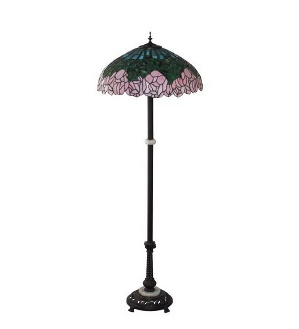 62" High Tiffany Floor Lamp M277