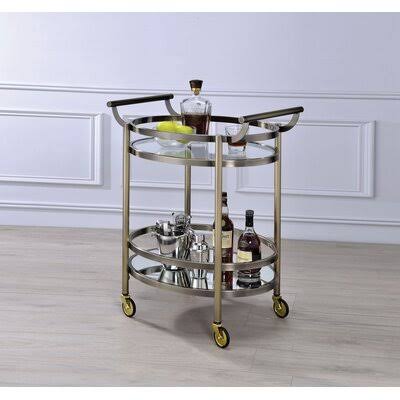 Kitchen Cart with Glass Top J97185
