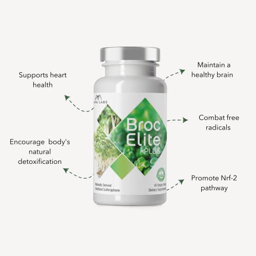 30 Vegetable Capsules Broccoli Supplement F40503