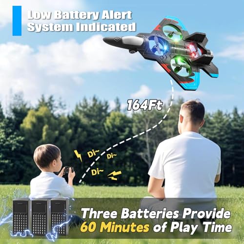 Foam Remote Control Airplane RC Plane Fighter Jet with Light G141442