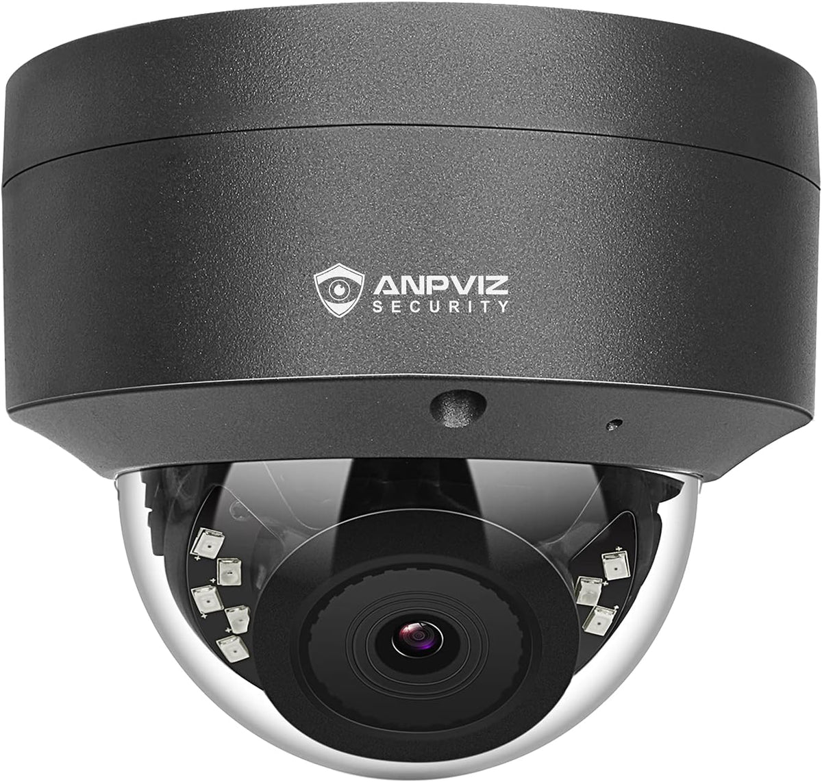 5MP PoE IP Dome Camera with Microphone Night Vision Weatherproof IP66 Wide Angle 2.8mm S8509