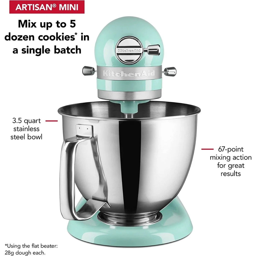 3.5-Quart Ice Blue Tilt-Head Stand Mixer S341