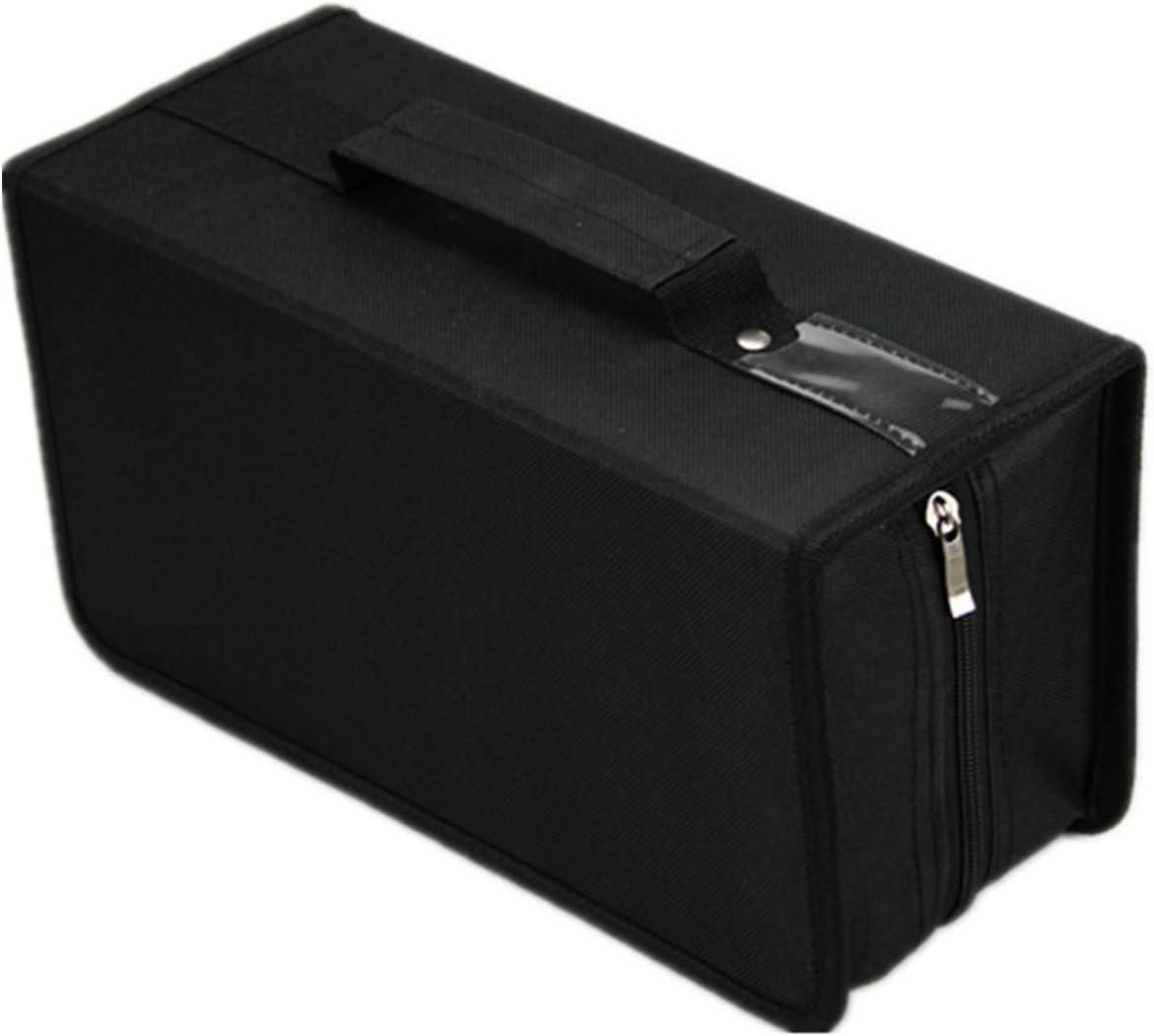 168 Capacity Black CD/DVD Case Holder J56490