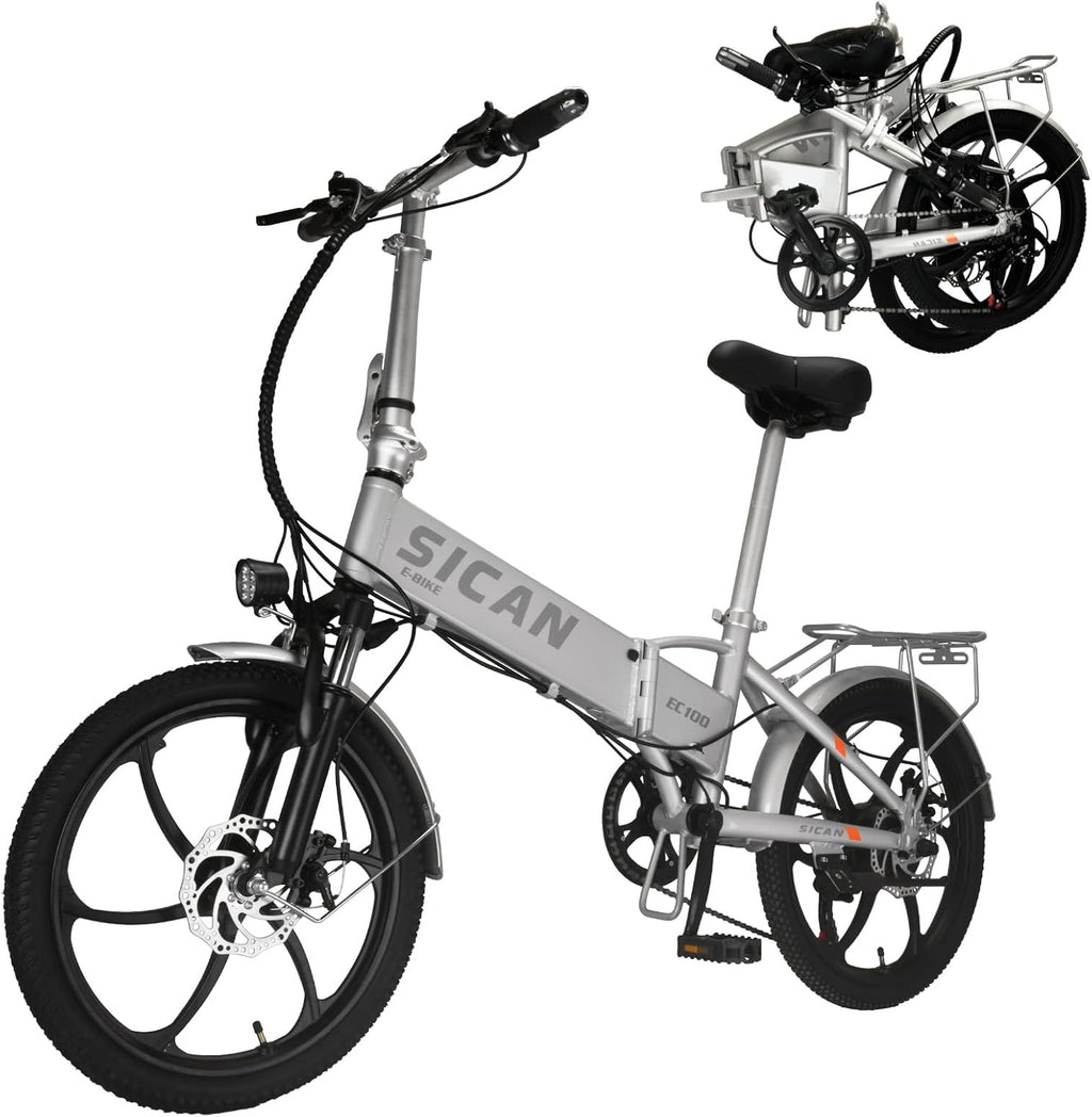 20" Tire 850W Electric Folding Bike with 48V 12Ah Battery Z1815