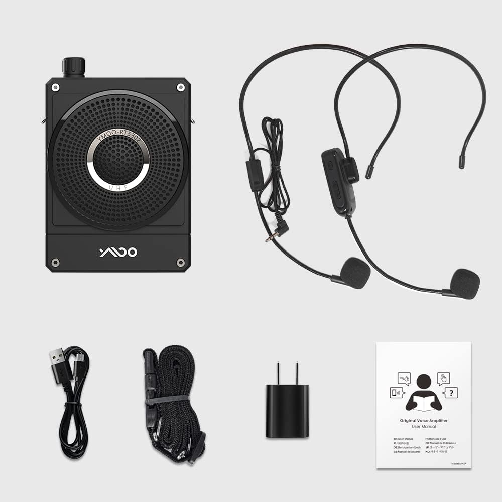 Voice Amplifier with Wireless Microphone Headset I45573