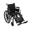 Light Weight Wheelchair with Flip Back Removable Arms Z955483