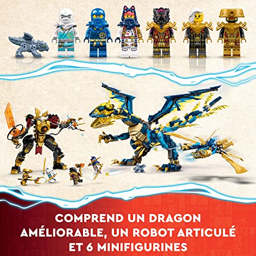 Large Construction Toy with Figures and 6 Ninja Minifigures B777