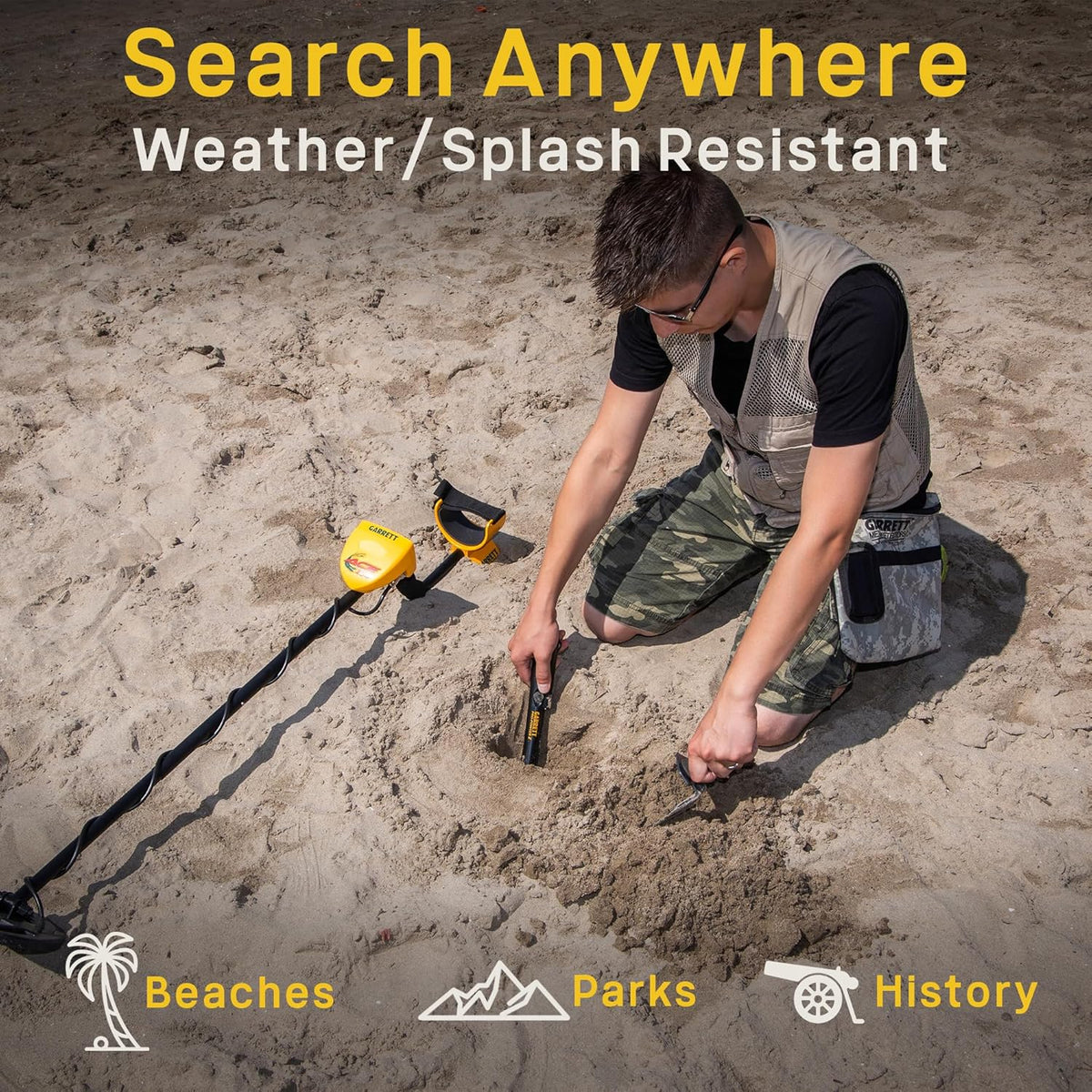 Two Metal Detector Pinpointer with Holster and Pouch S817