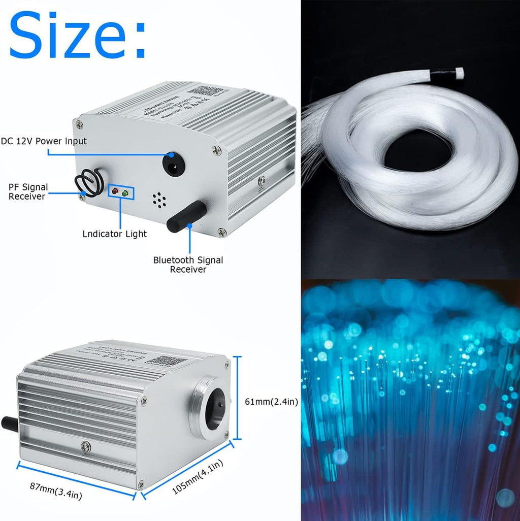 10w RGBW Fiber Optic Star Ceiling Lights Kit S26300