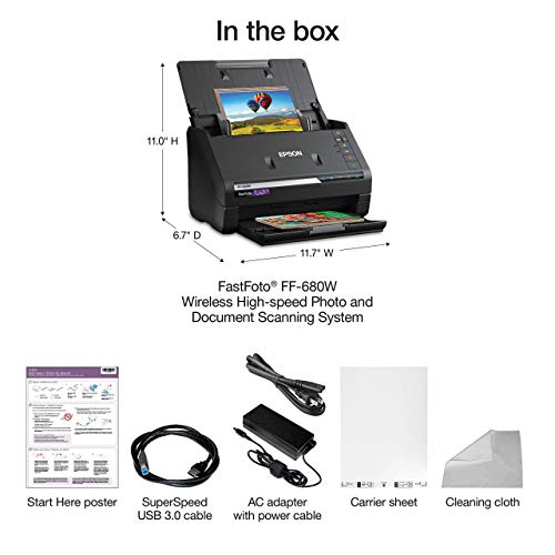Wireless High-Speed Photo and Document Scanner V510