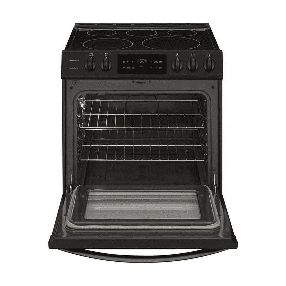 Black 30 in Freestanding Range with Self-Cleaning D65102
