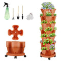 2 Set of 7 Tier Vertical Garden Planter White P87704