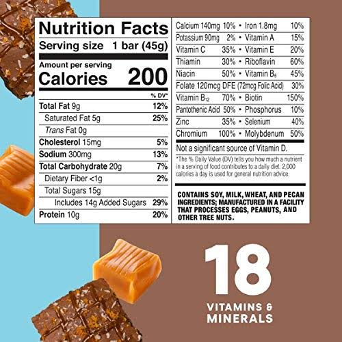 Salted Caramel Brownie Nutrition Bar J101