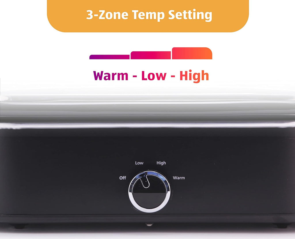 4-Quart Manual Slow Cooker with Keep Warm Setting C238