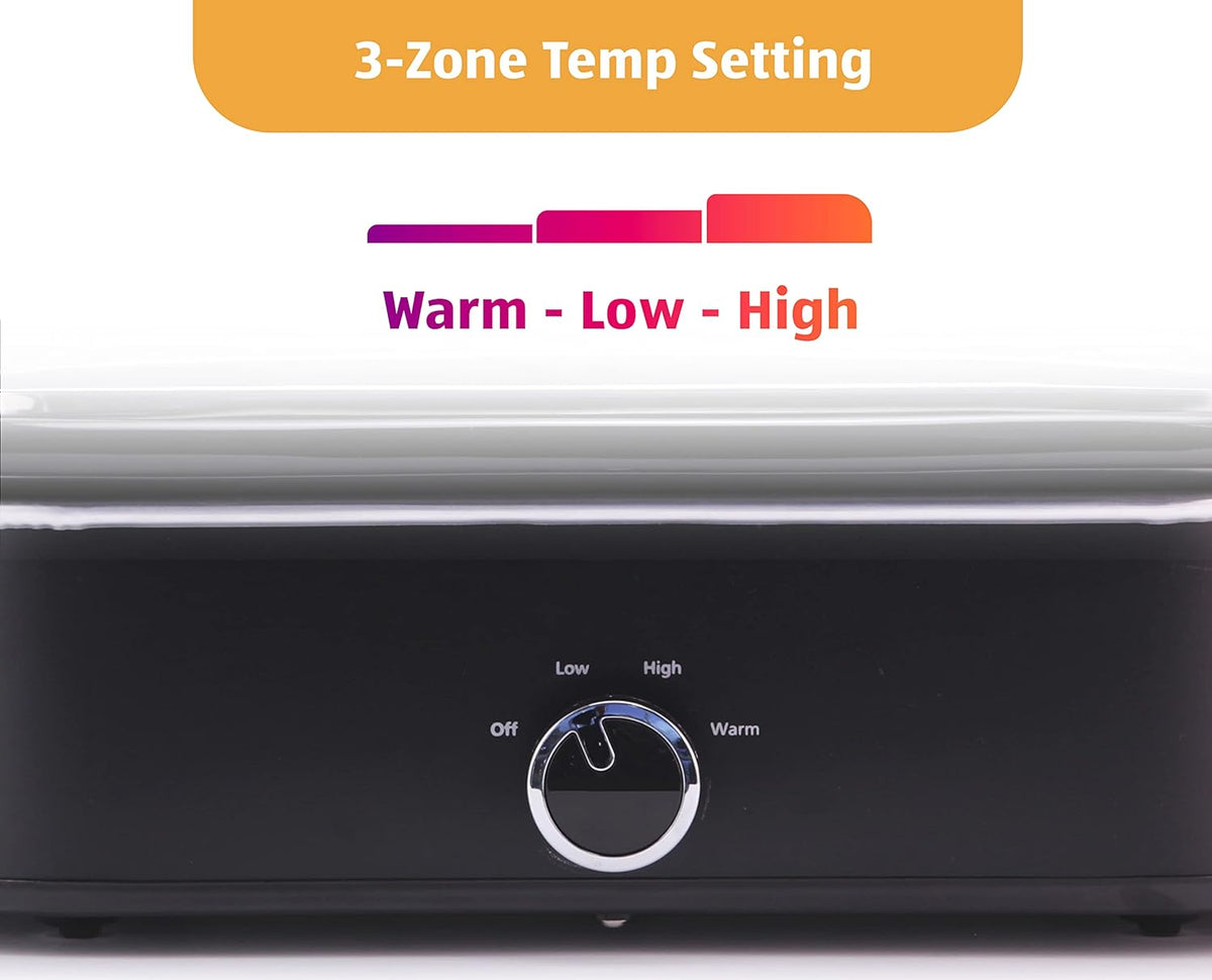 4-Quart Manual Slow Cooker with Keep Warm Setting C238
