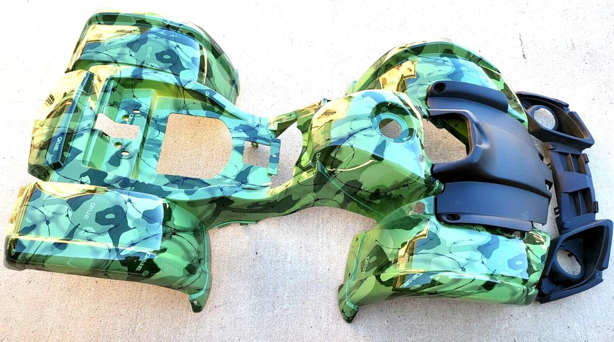 Army Camo ATV Body Plastic U7369