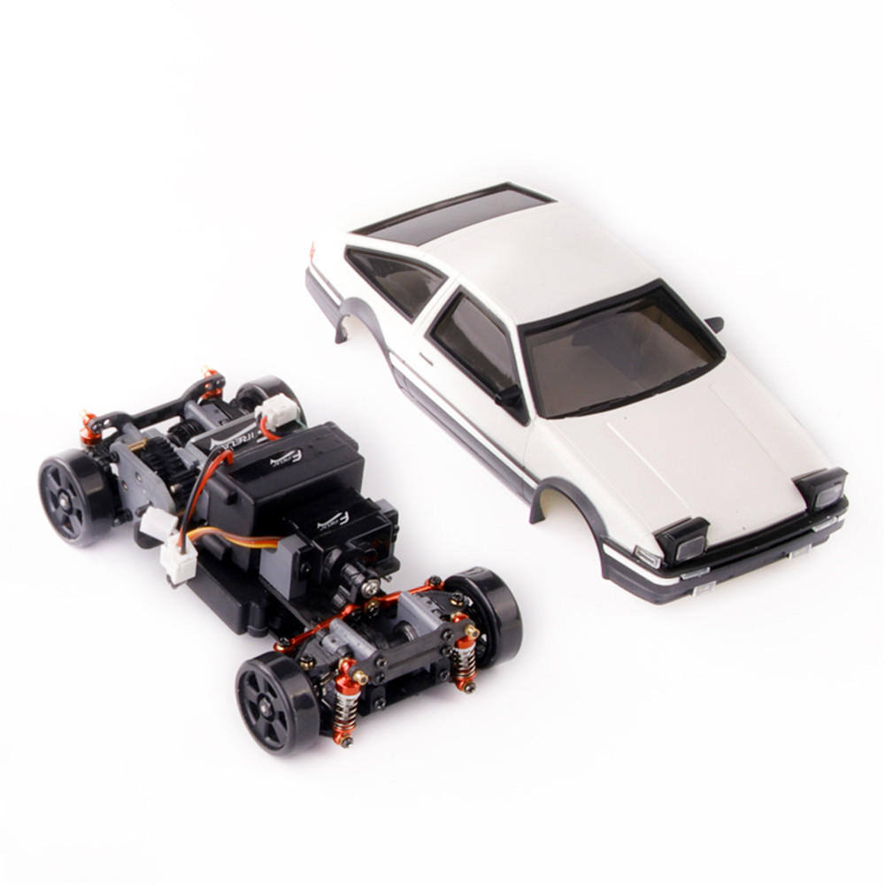 1/28 2.4g 4WD RC Car Touring Drift Vehicle Carbon Fiber Chassis I19898