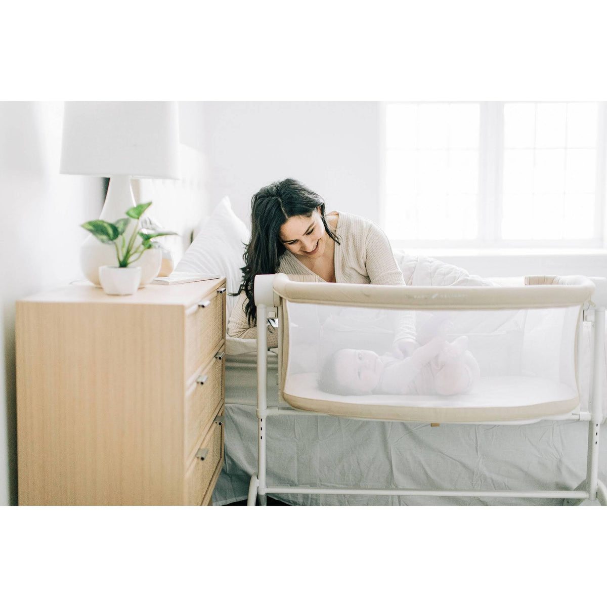 Organic Bassinet & Bedside Sleeper K955