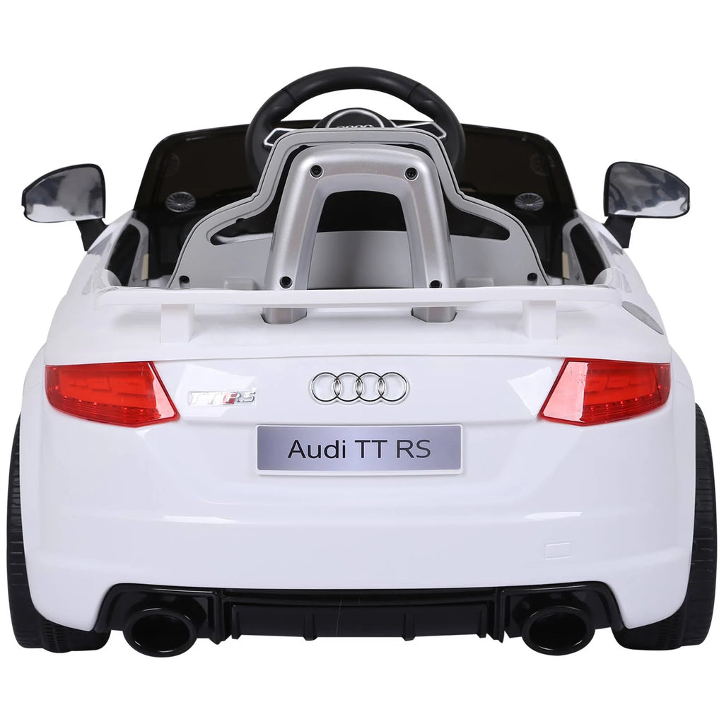 6V Kids Electric Ride on Toy Car with Remote Control - White J7574