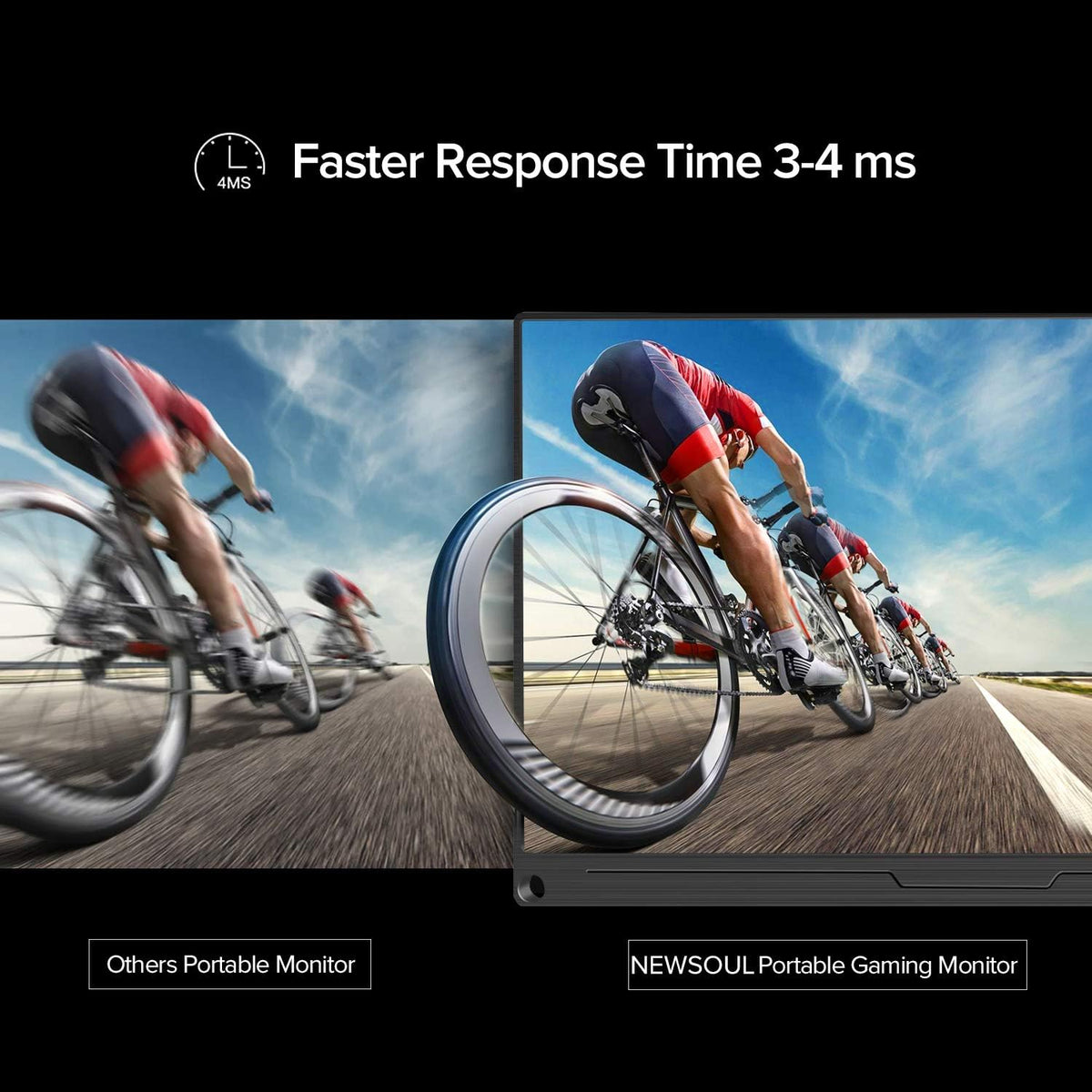 17.3 Inch IPS HDR 1920X1080 Portable Monitor with Dual Speaker I247359