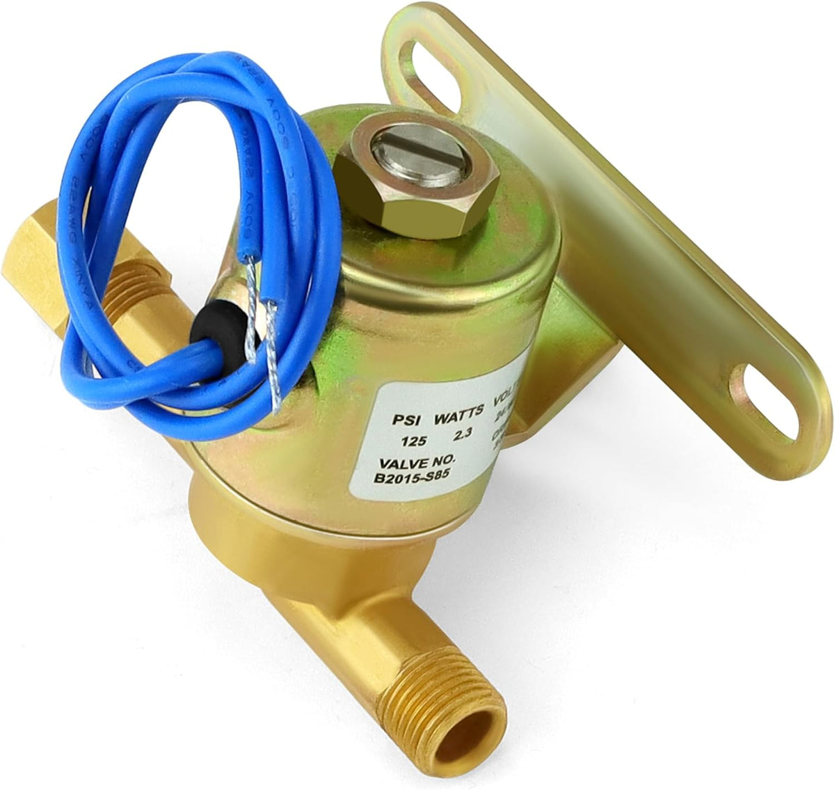 24V Brass Humidifier Solenoid Valve, 3/32" Orifice, 2.3 Watt 60 Hz C4373