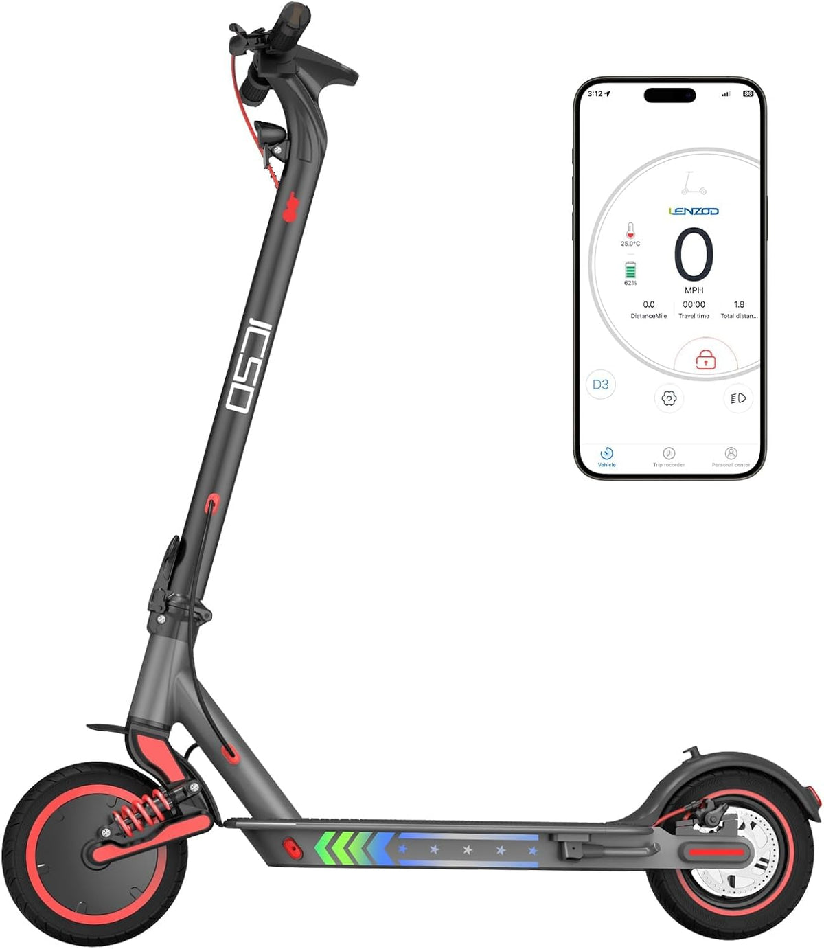 10" Solid Tire Electric Scooter N7601
