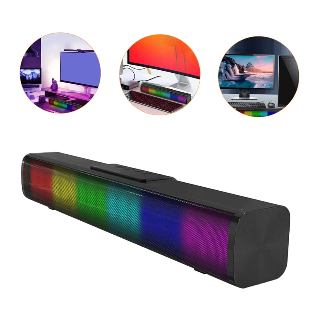 Wireless Bluetooth Sound Bar with RGB Lights F111