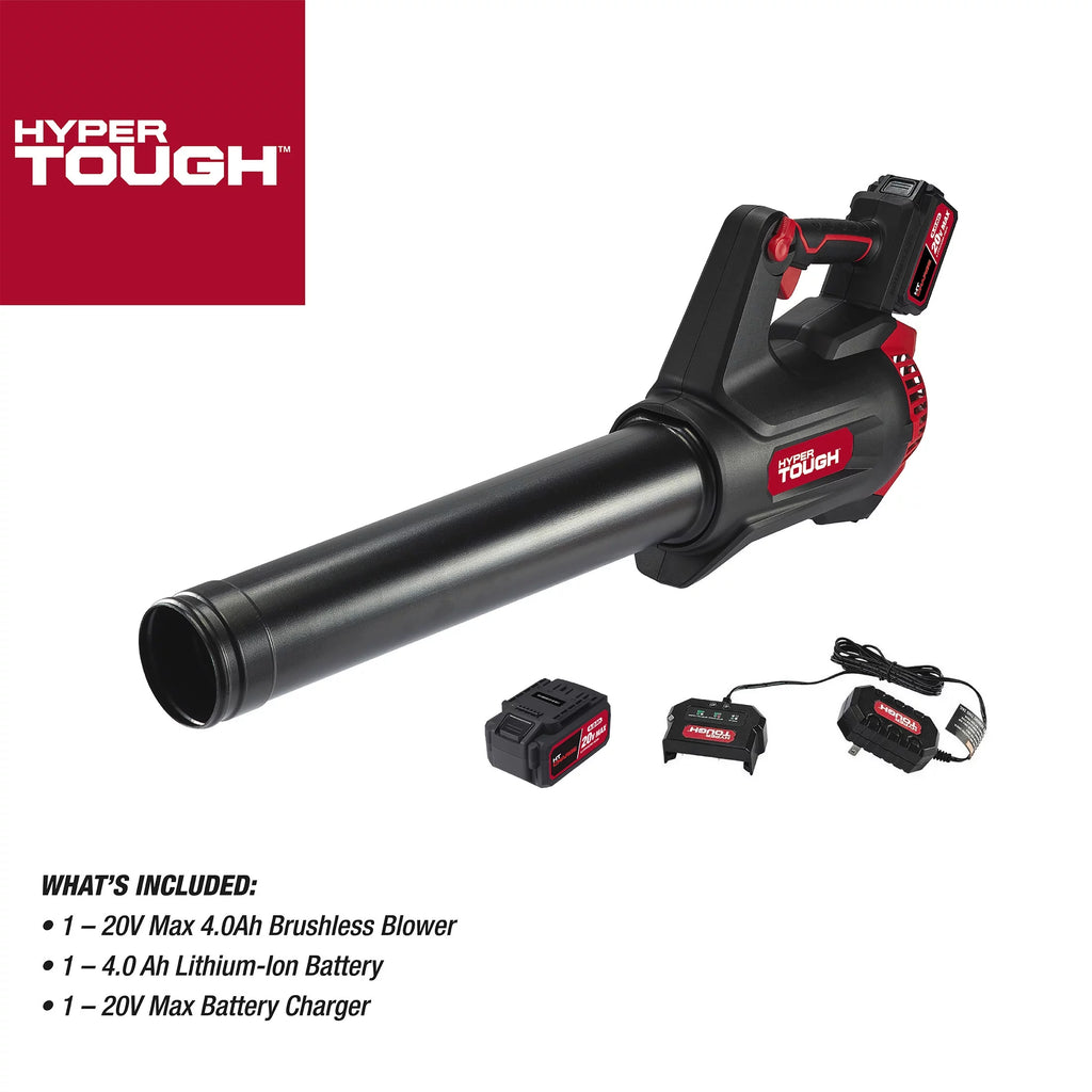20V Max 110 mph 420 Cfm 4.0Ah Brushless Handheld Battery Blower Y840
