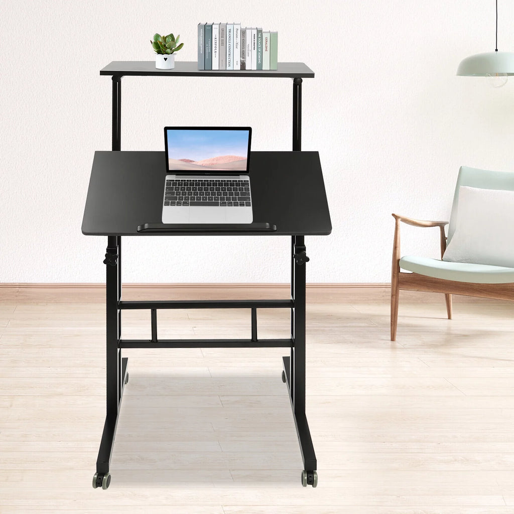 Adjustable Height Mobile Laptop Desk Z997735