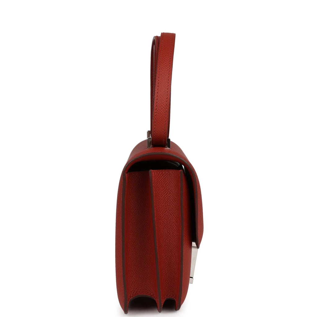Rouge Venetian Epsom Leather Handbag B903