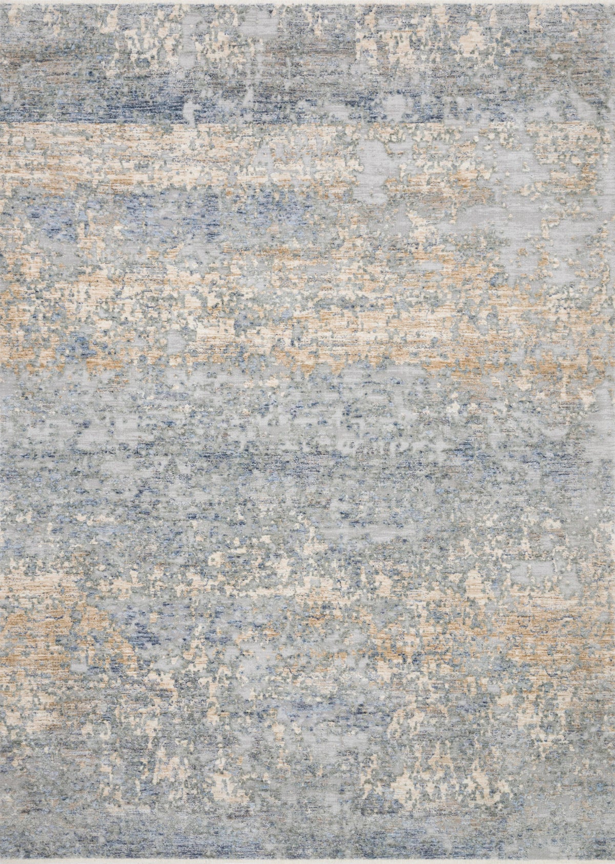 Blue Gold Rug 7'10 x 10' G1064