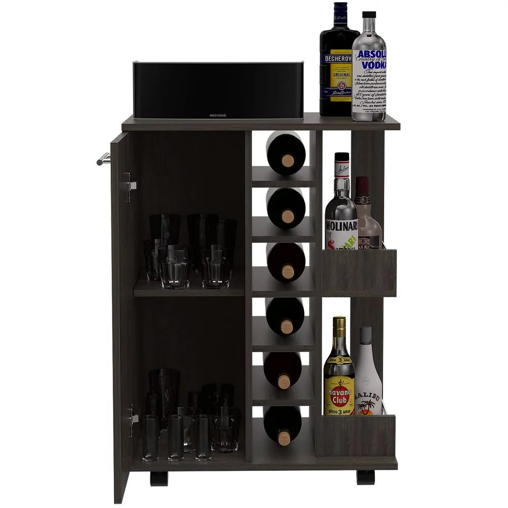 Bar Cart with Four Casters G83582