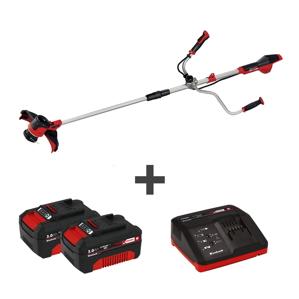 Cordless 12 in. Grass String Trimmer with 2 x 3.0-Ah Batteries and Fast Charger A140