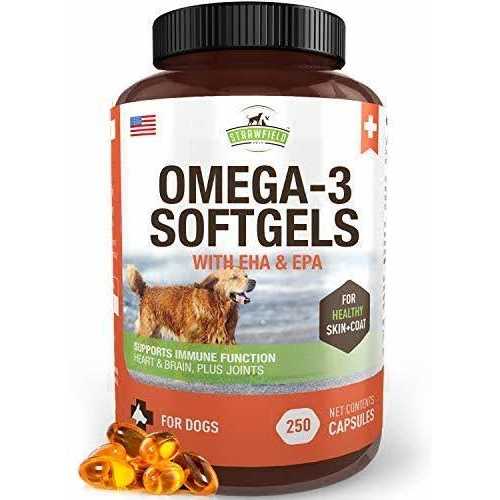 Omega-3 Fish Oil Softgels for Dogs 180 Count V36476