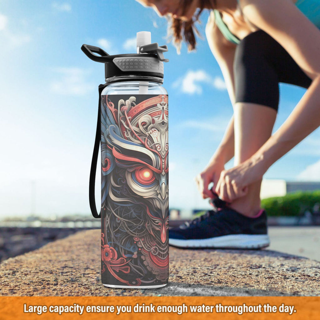 32oz Tritan Leakproof Water Bottle with Straw L9051