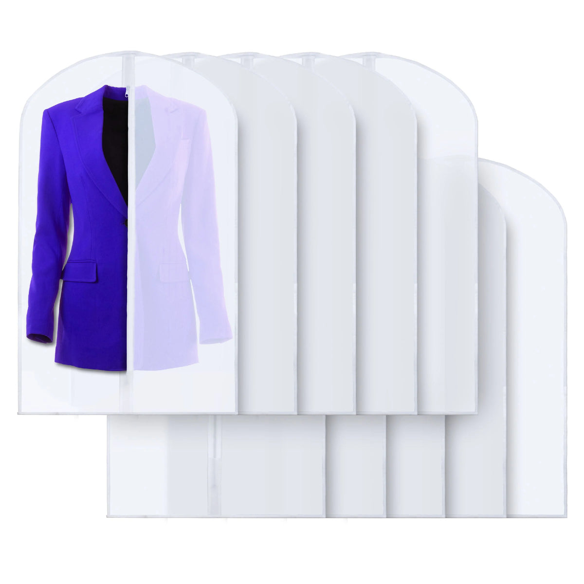 Black 5 Pack Hanging Garment Bag B917