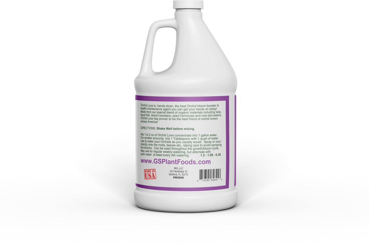 Organic Orchid Fertilizer 1 Gallon Liquid Concentrate N658