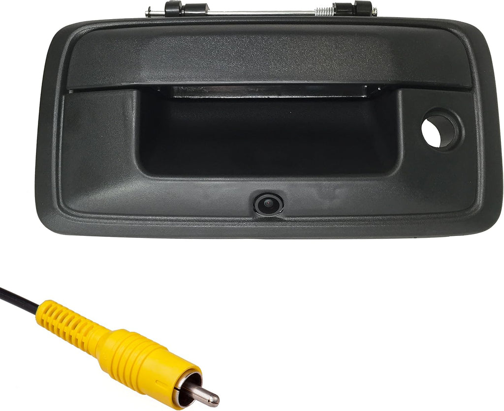 Black Tailgate Handle with Backup Camera D38375