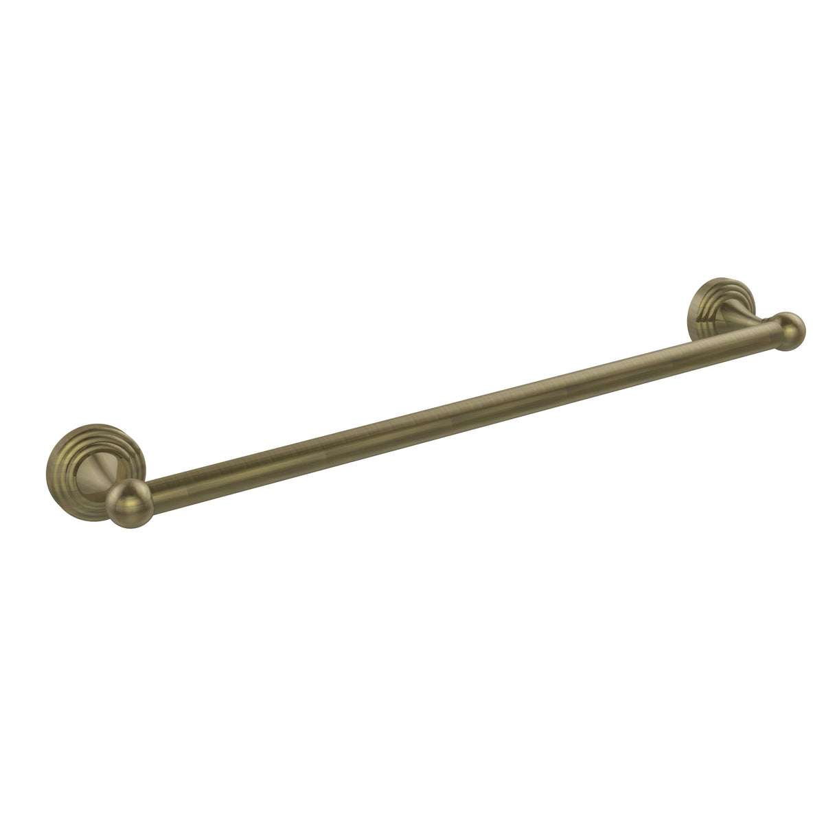 Antique Brass 18 inch Towel Bar X256