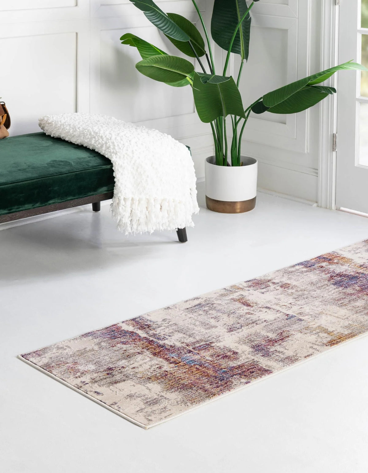 12 Ft Runner Multi Medium Rug Q431